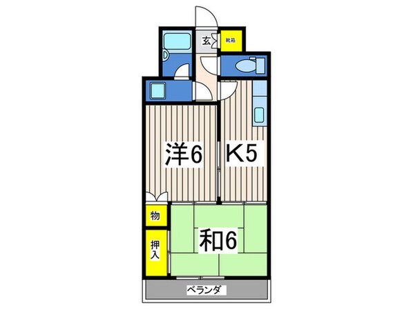 トリムパークマンションの物件間取画像